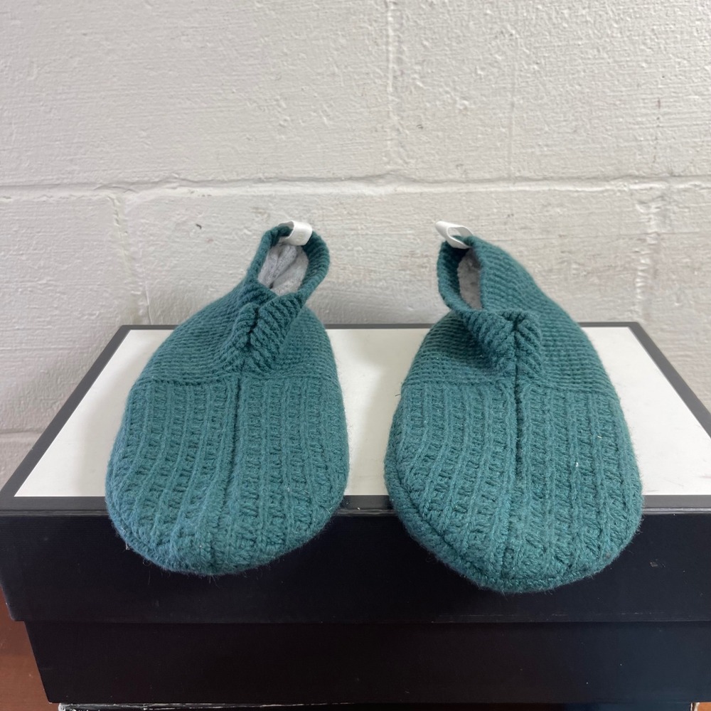 Bombas Gripper Slippers Teal Green House‎ Shoes Medium Women's 7-9 Men's 6.5-8.5